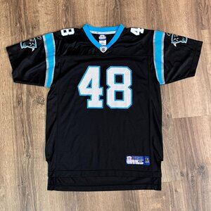 NFL Carolina Panthers Stephen Davis #48 Football Throwback Jersey Youth XL
